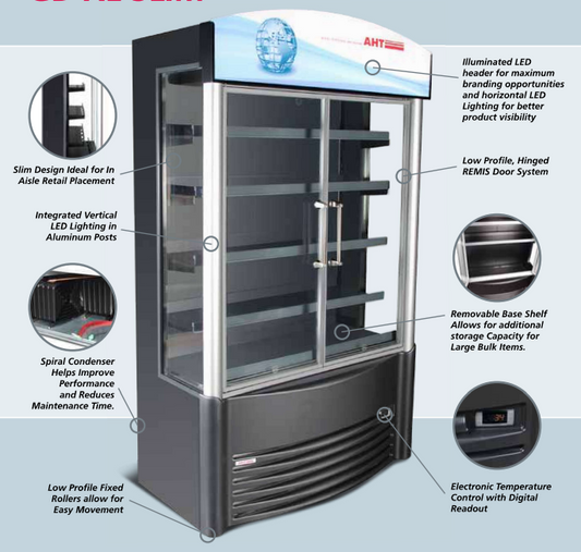 AHT GD-XLS - Grab & Go Merchandiser