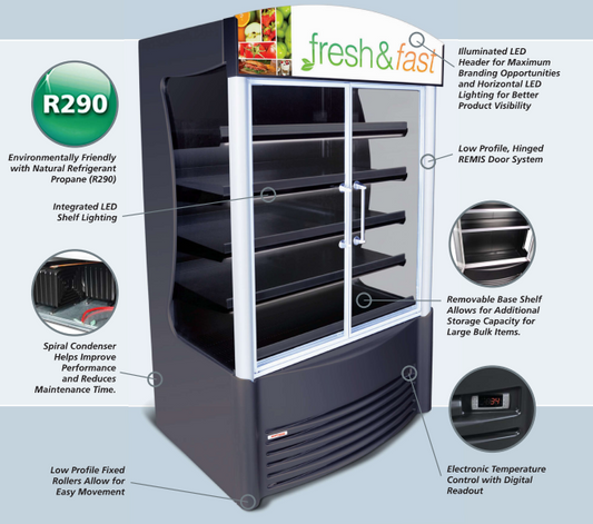 AHT GD-XL - Grab & Go Merchandiser